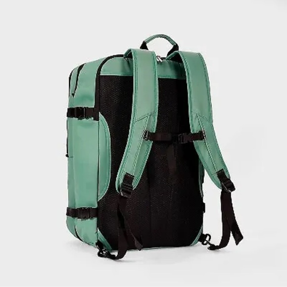 Open Story - 45L Travel 22.25" Backpack in Dark Ivy - Picture 3 of 4